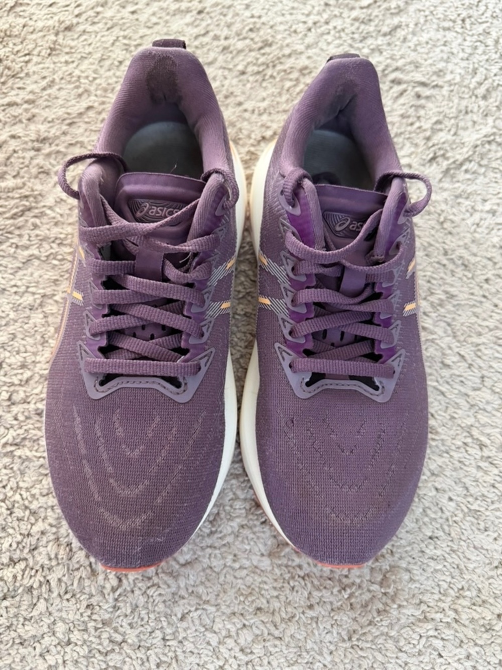 ASICS GT-2000 13 Womens Size 6.5 Dusty Mauve Purple Running Shoes 1012B666 - Picture 4 of 8